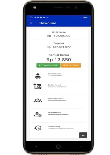 Bill Paket Data Pulsa dan PPOB Screen 3