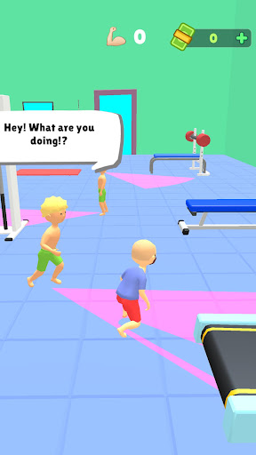 Android application Gym Run screenshort