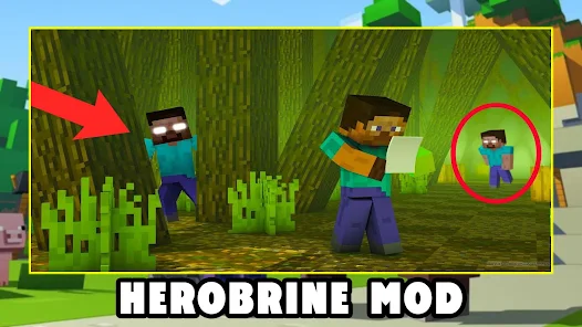 Herobrine Mod for Minecraft PE – Apps no Google Play