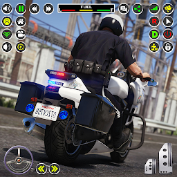 Ikonas attēls “US Police Bike Chase Games 3D”