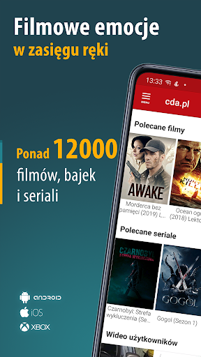 Android application CDA - filmy i telewizja screenshort