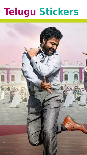 Android application Telugu Animated Stickers screenshort