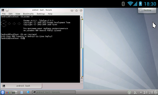 Linux Deploy Google Play のアプリ