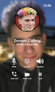 Screenshot 4 The Donato Fake Call android