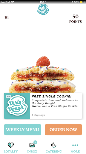 Android application Dirty Dough screenshort
