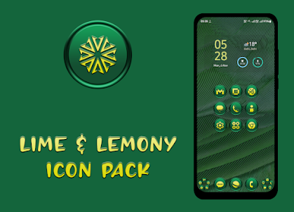 Lime & Lemony Icon Pack