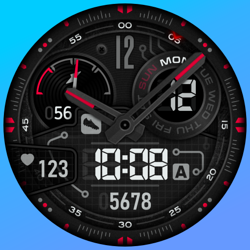 SH005 Watch Face, WearOS watch logo