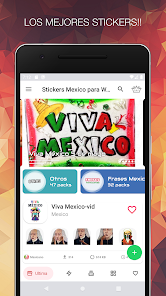 Imágen 2 Stickers de México  para Whats android