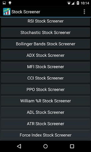 Stock Screener - Finance - apps