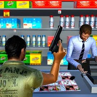 Преступление супермаркета Грабеж Real Gangster
