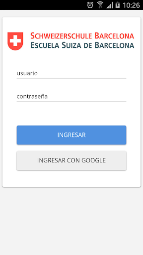 Android application ESB - Escuela Suiza de Barcelo screenshort