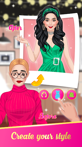 Android application Fashion Stars: Dress Up Game screenshort