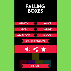 Lucky Falling Boxes
