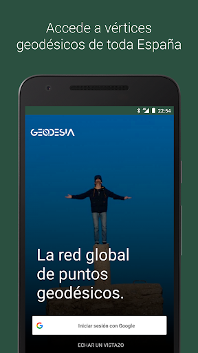 Android application Geodesia: Puntos Geodésicos Es screenshort
