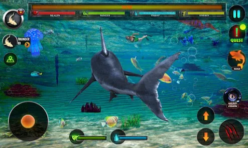 Angry Sharks 🕹️ Play Now on GamePix