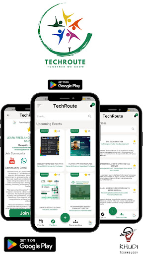 TechRoute.pk Together We Grow Screen 3