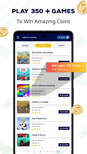 GamerPay - Win real cash games Screen 3