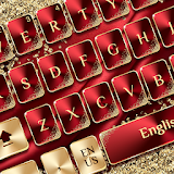 Red Gold Luxury Keyboard icon