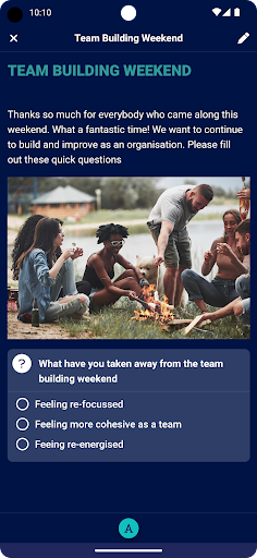 The Hub | Create Share Connect Screen 3
