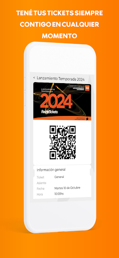 Android application RedTickets screenshort