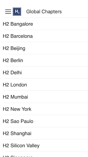 Android application H2 Network screenshort