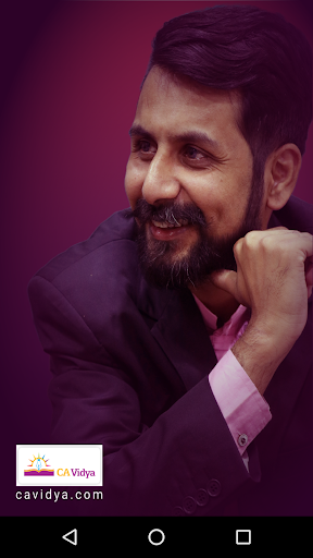 Android application CAVidya screenshort
