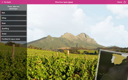 Vinipad Wine List & Food Menu Screen 3