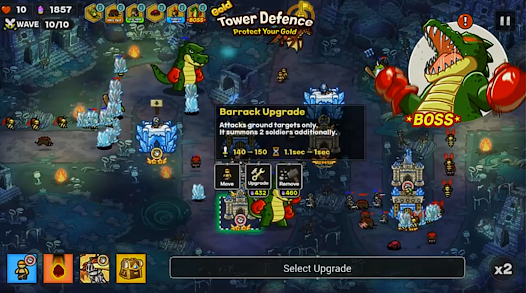 Gold Tower Defence 🕹️ Play Now on GamePix