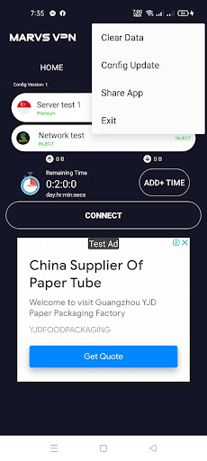 Marvs VPN Screen 2