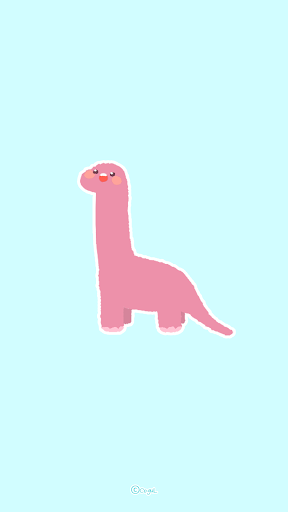 Android application 카카오톡 테마 - 분홍목긴공뇽_블루 screenshort