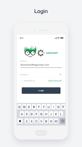 Android application Turf Assistant screenshort
