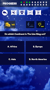 Quiz for Disney fans - Free Trivia Game Screenshot
