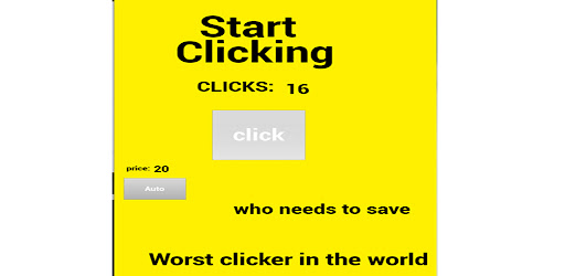 Super worst clicker Screen 3