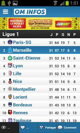 OM Infos Screen 3