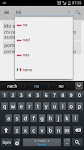 screenshot of Słownik włoski OFFLINE