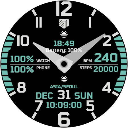 IWF ClassicMaster II watchface