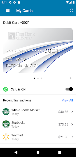 FBB Card Guard Screen 2
