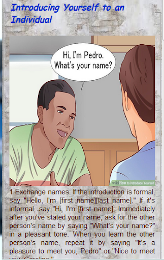 How to Introduce Yourself