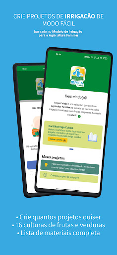 Android application Irriga Cuiabá screenshort