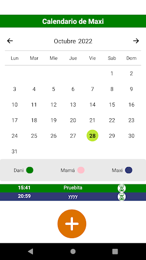 calendarioCasita Screen 2