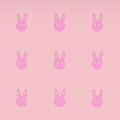 うさぎ　ライブ壁紙 logo