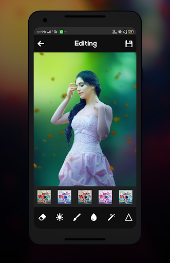 Android application Focos - DSLR Auto Blur Effect screenshort