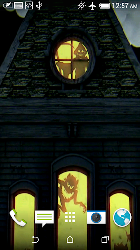 Halloween House Video LWP Screen 2