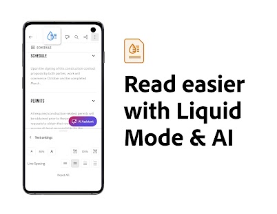 Adobe Acrobat Reader: Edit PDF Ekran görüntüsü