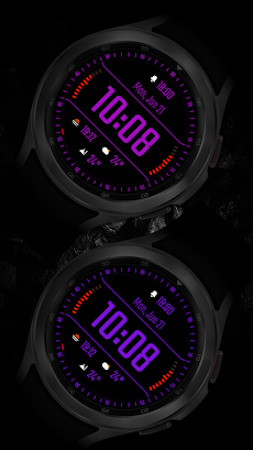 DADAM45 Digital Watch Faceのおすすめ画像5