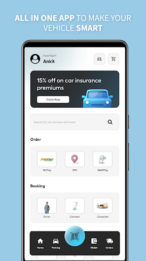 Android application Gadivan |GPS |FASTag |Recharge screenshort