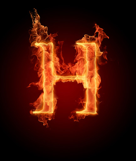 H letter wallpaper Screen 2