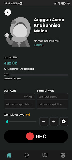 Tahfiz Net PPAIA Screen 2