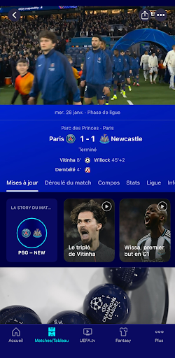 UEFA Champions League officiel screenshot 6