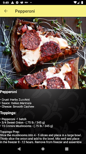 The Raw Advantage Recipes Screen 3